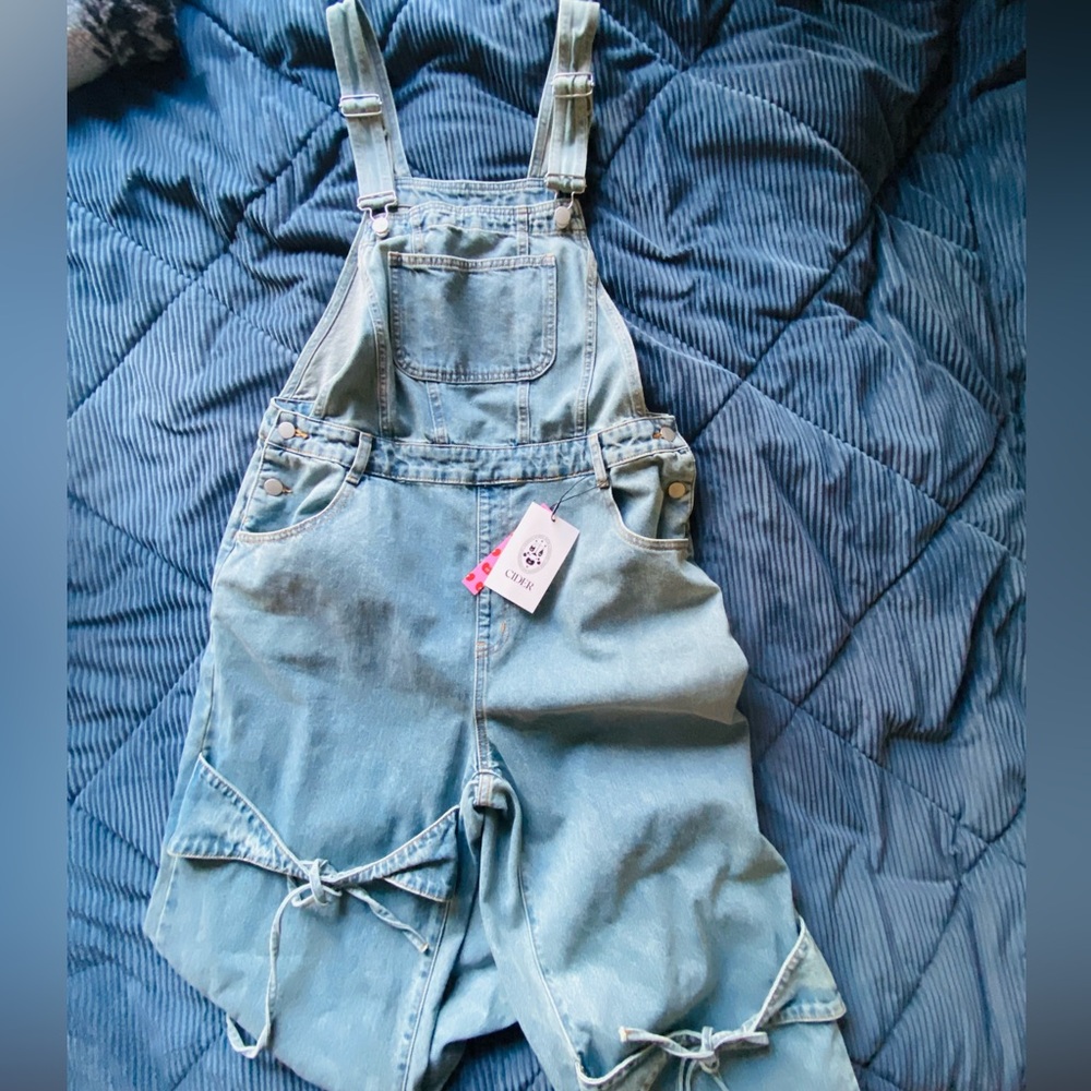 Cider Denim Overalls NWT